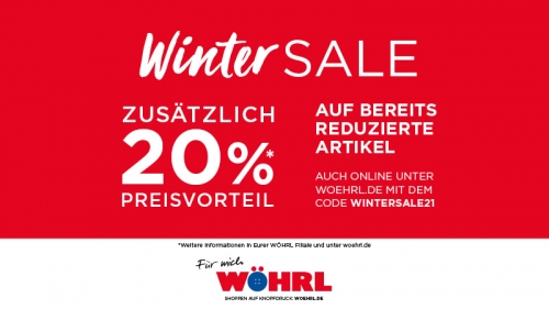 Winter Sale bei WÖHRL 